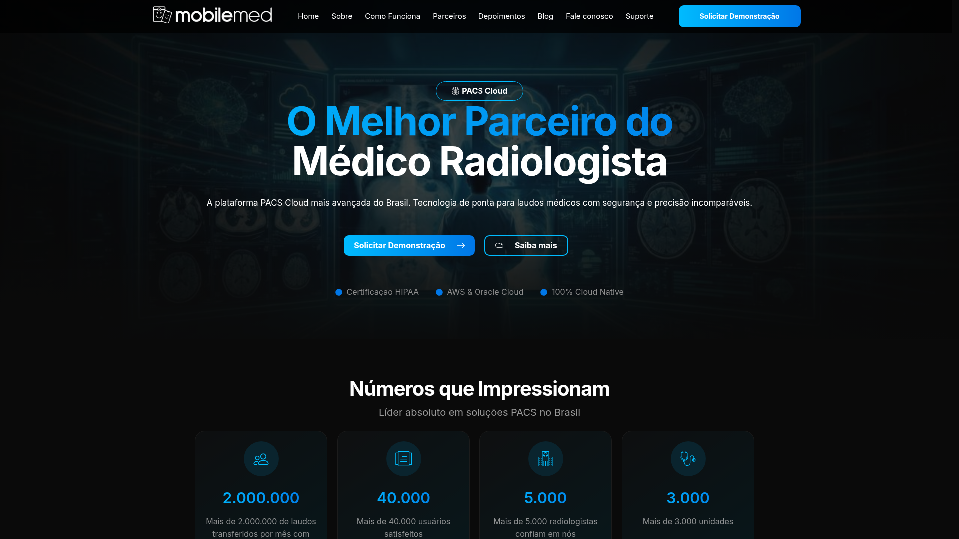 Mobilemed — Institutional Website