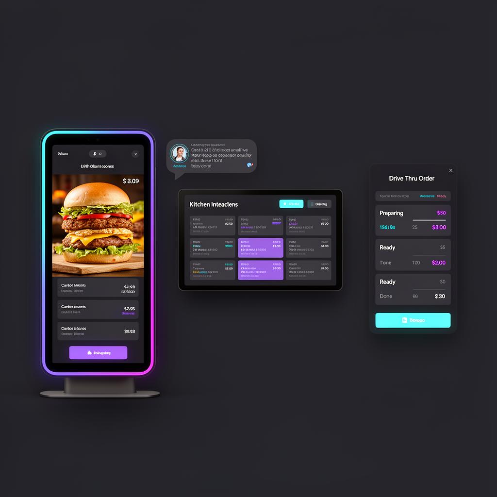 Burger POS System — Custom Software