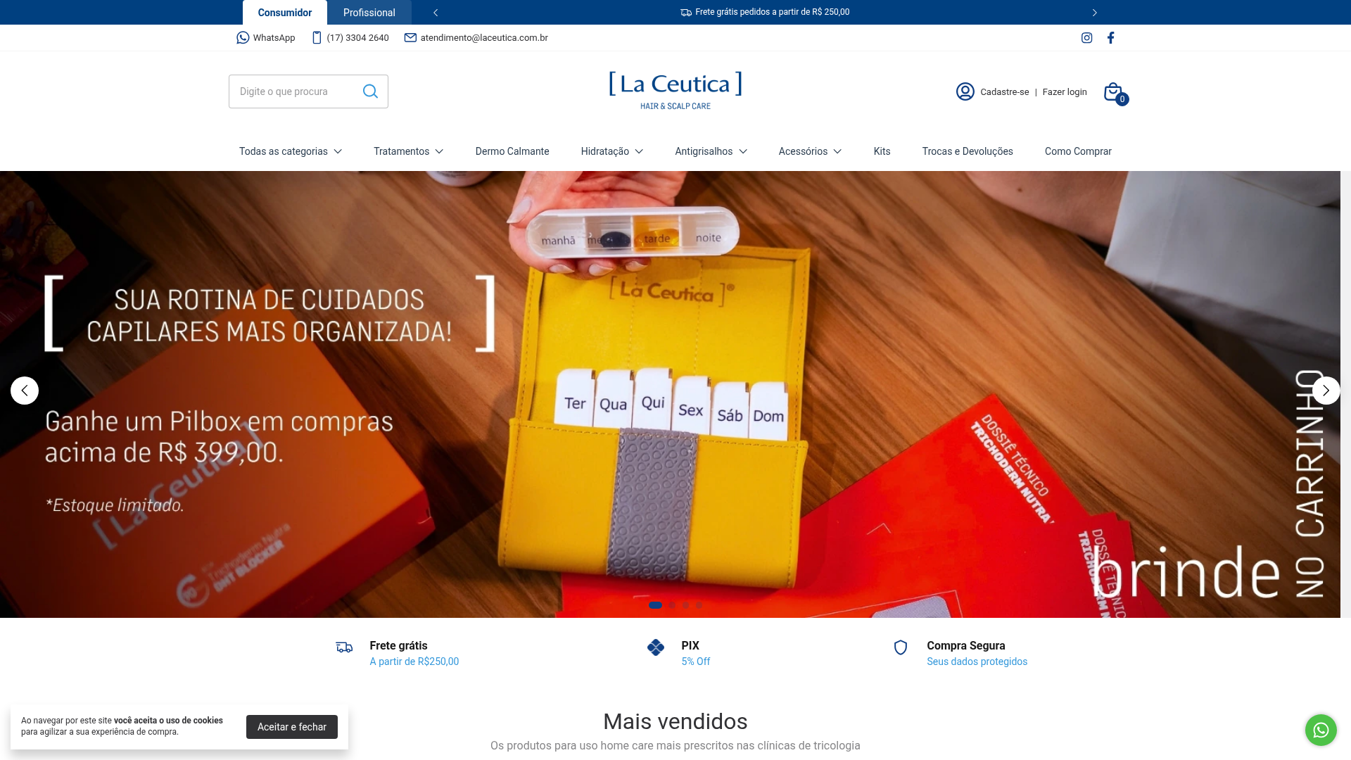 Laceutica — E-commerce